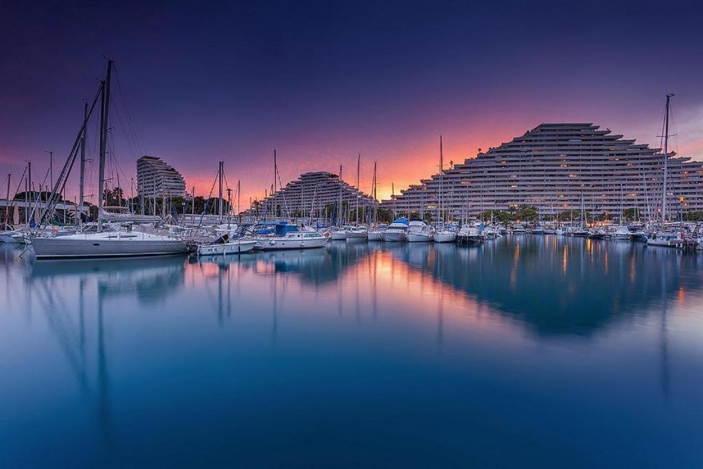 Superbe Appartement A 300M De La Plage, Rdc - Fame Marina Baie Des Anges Вільнев-Лубе Екстер'єр фото